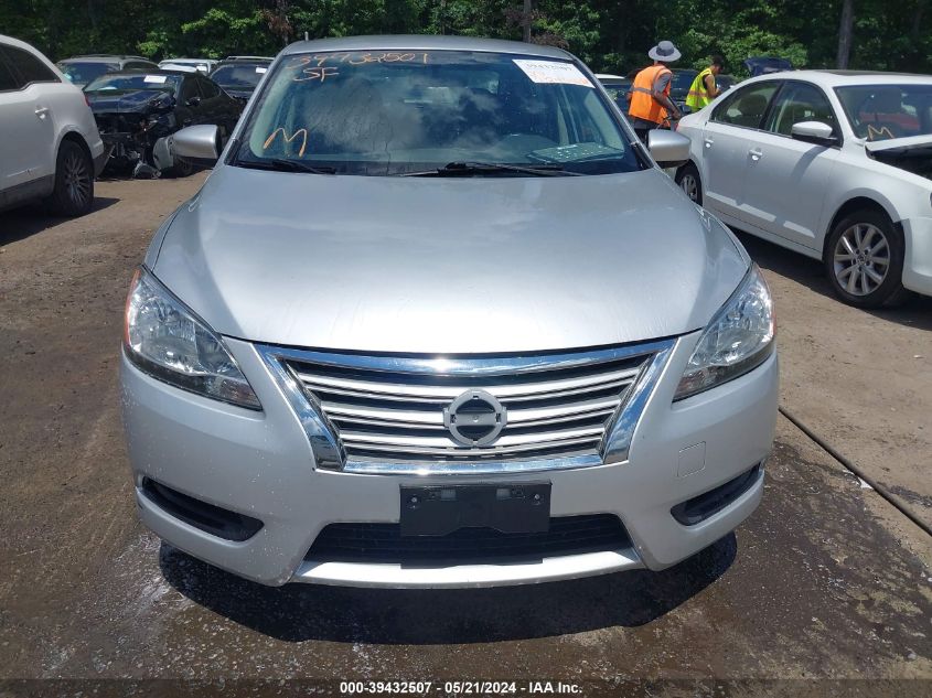 2015 Nissan Sentra Fe+ S/S/Sl/Sr/Sv VIN: 3N1AB7AP8FY291416 Lot: 39432507