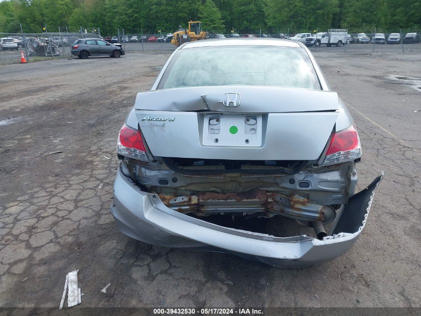 2010 Honda Accord Lx VIN: 1HGCP2F33AA119115 Lot: 39432530