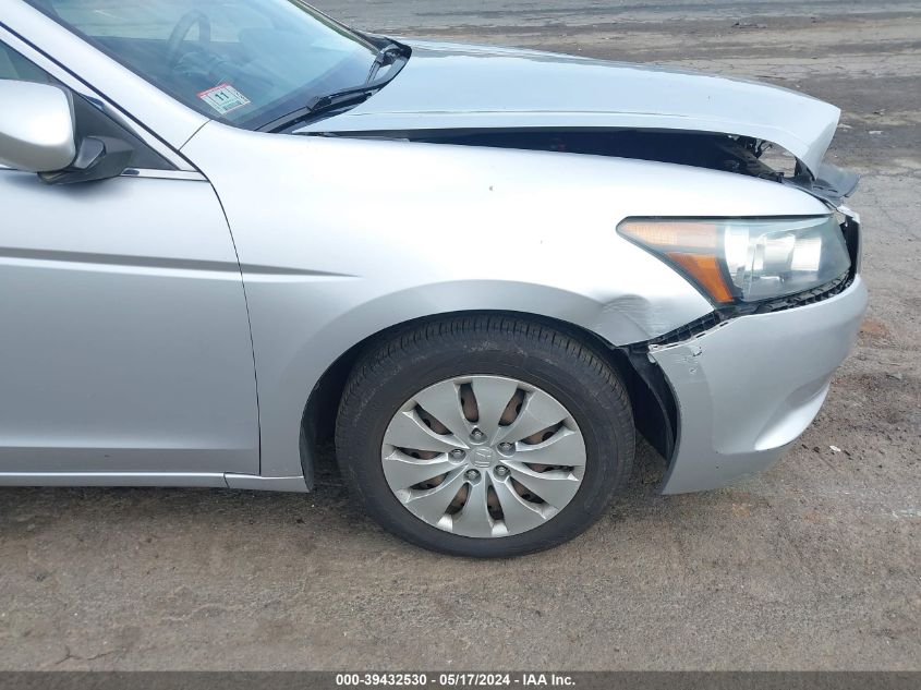 2010 Honda Accord Lx VIN: 1HGCP2F33AA119115 Lot: 39432530