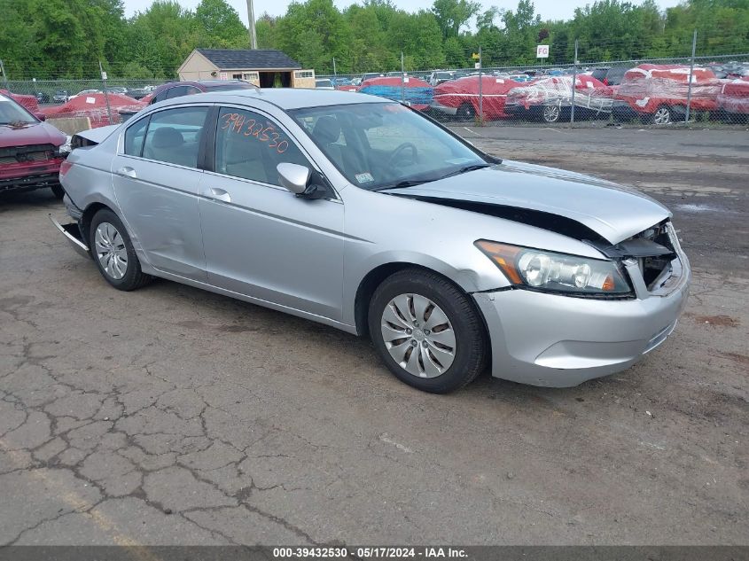 2010 Honda Accord Lx VIN: 1HGCP2F33AA119115 Lot: 39432530