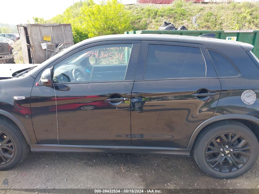 2018 Mitsubishi Outlander Sport 2.0 Le VIN: JA4AR3AU3JU016114 Lot: 39432534