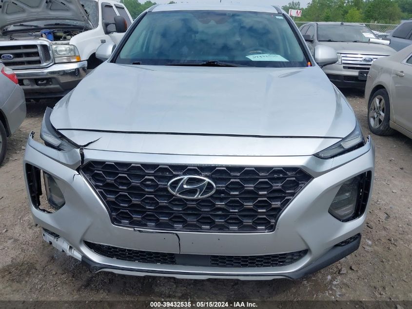 2019 Hyundai Santa Fe Se VIN: 5NMS2CADXKH116783 Lot: 39432535