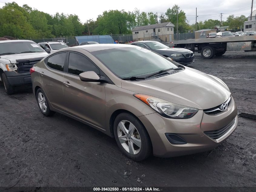 2013 Hyundai Elantra Gls VIN: 5NPDH4AE2DH367082 Lot: 39432550