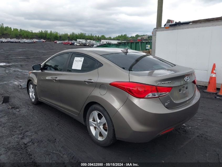 2013 Hyundai Elantra Gls VIN: 5NPDH4AE2DH367082 Lot: 39432550