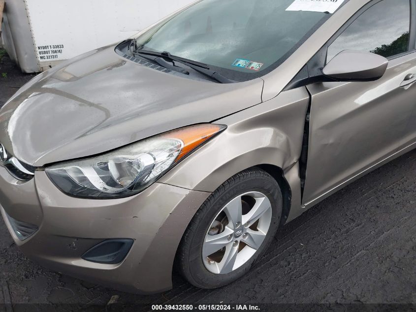 2013 Hyundai Elantra Gls VIN: 5NPDH4AE2DH367082 Lot: 39432550