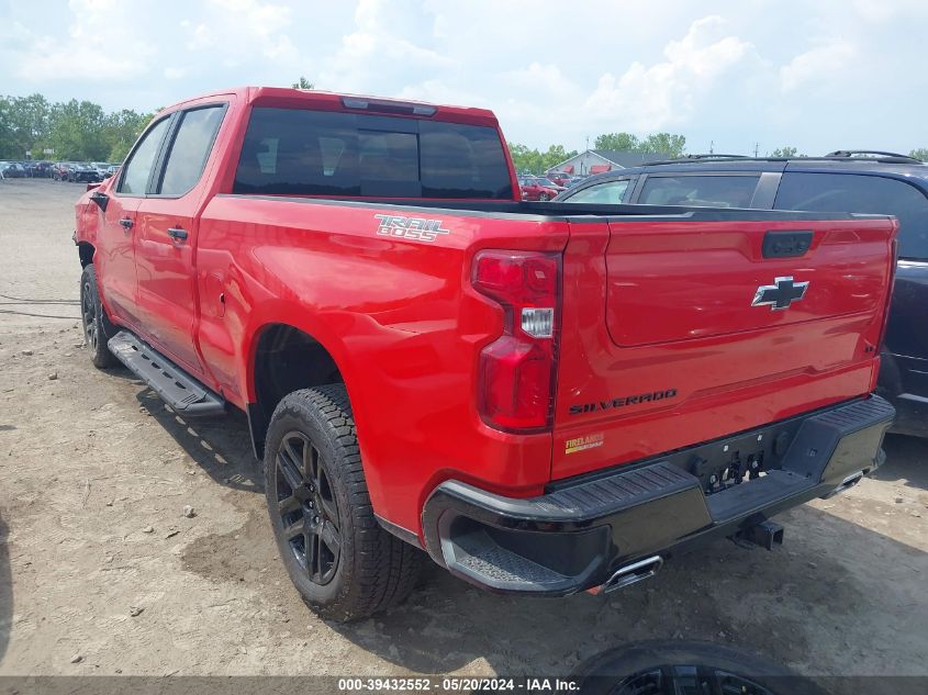 2024 Chevrolet Silverado 1500 4Wd Standard Bed Lt Trail Boss VIN: 3GCUDFEDXRG264324 Lot: 39432552