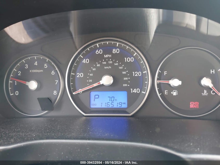 2010 Hyundai Santa Fe Gls VIN: 5NMSGDAB4AH375371 Lot: 39432554