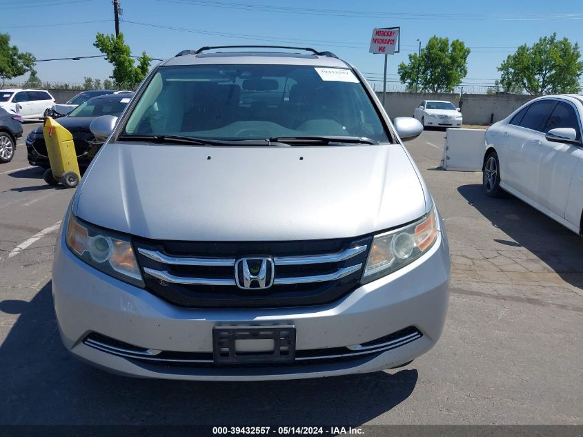 2014 Honda Odyssey Ex-L VIN: 5FNRL5H68EB014029 Lot: 39432557