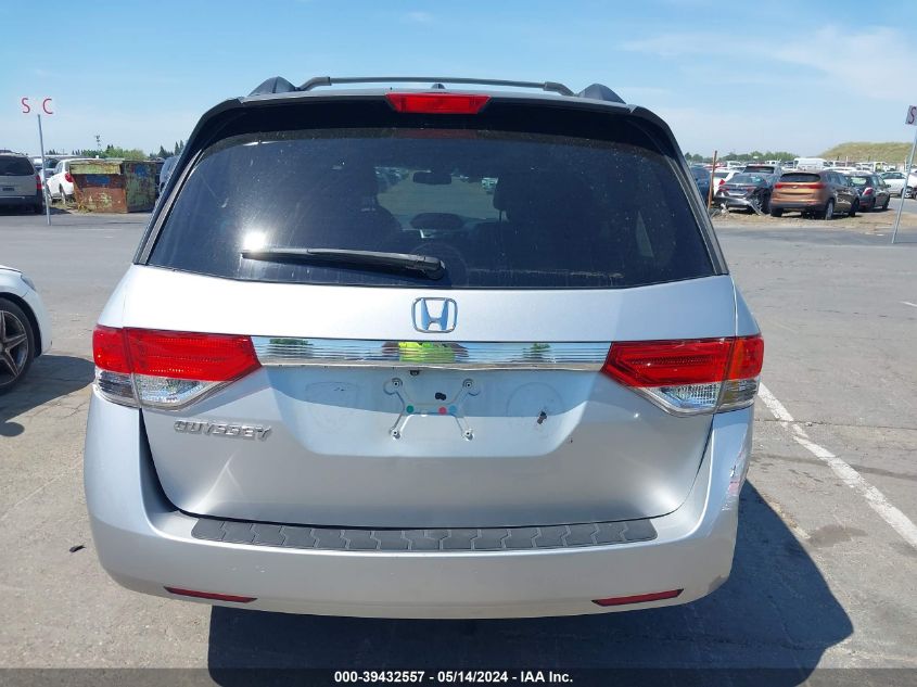 2014 Honda Odyssey Ex-L VIN: 5FNRL5H68EB014029 Lot: 39432557