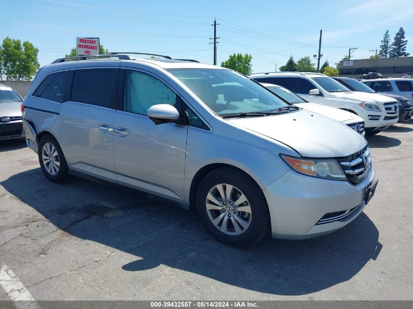 2014 Honda Odyssey Ex-L VIN: 5FNRL5H68EB014029 Lot: 39432557