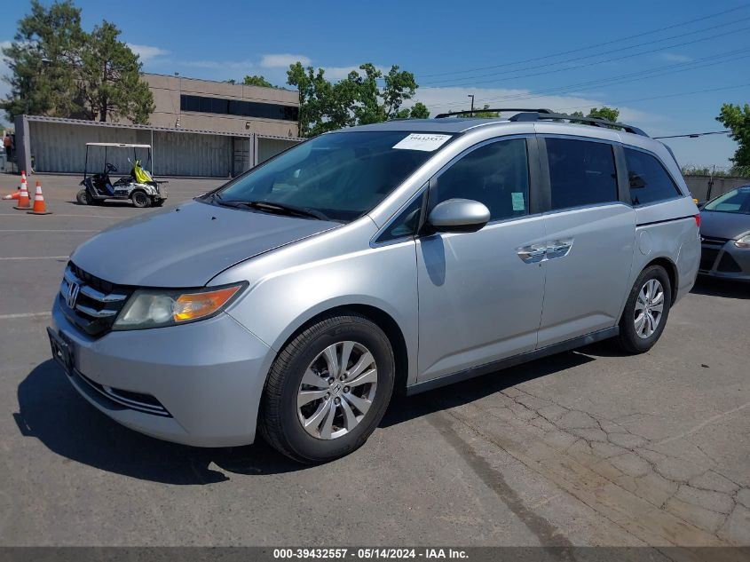 2014 Honda Odyssey Ex-L VIN: 5FNRL5H68EB014029 Lot: 39432557