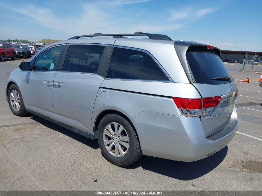 2014 Honda Odyssey Ex-L VIN: 5FNRL5H68EB014029 Lot: 39432557