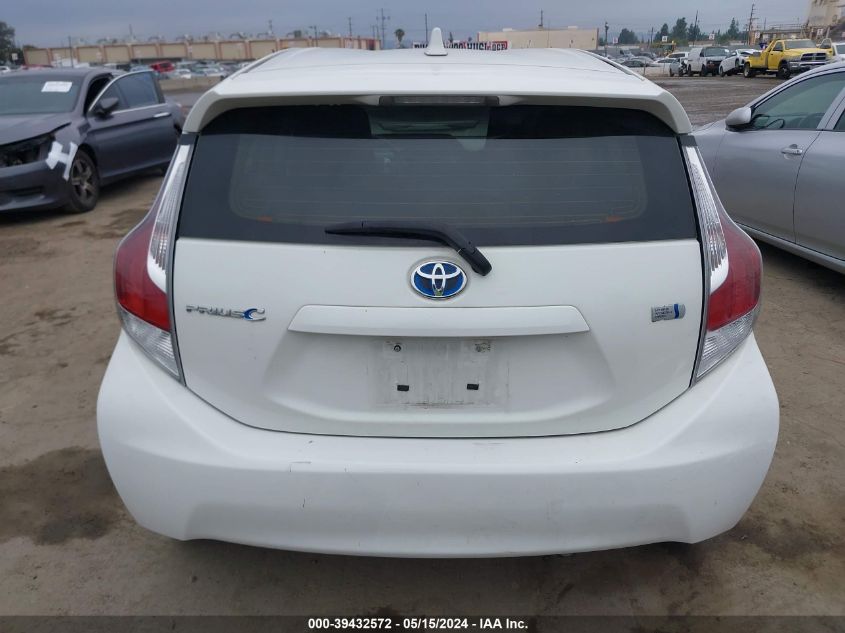 2015 Toyota Prius C One VIN: JTDKDTB31F1110533 Lot: 39432572