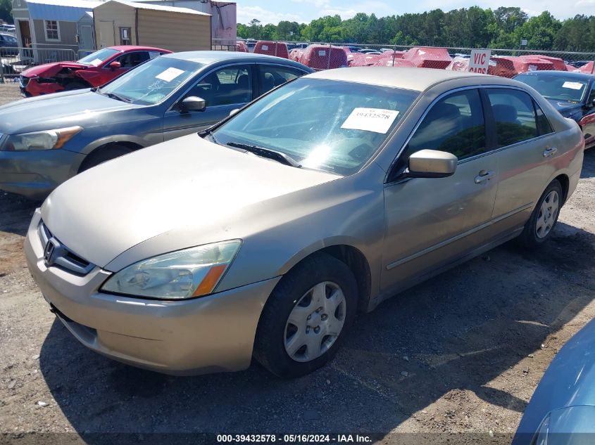 2005 Honda Accord 2.4 Lx VIN: 1HGCM56475A146360 Lot: 39432578