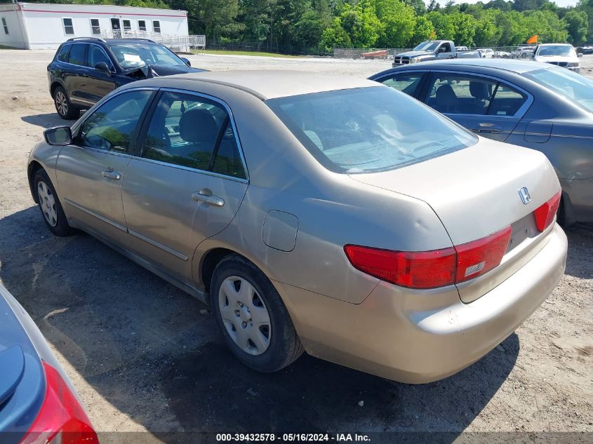 2005 Honda Accord 2.4 Lx VIN: 1HGCM56475A146360 Lot: 39432578