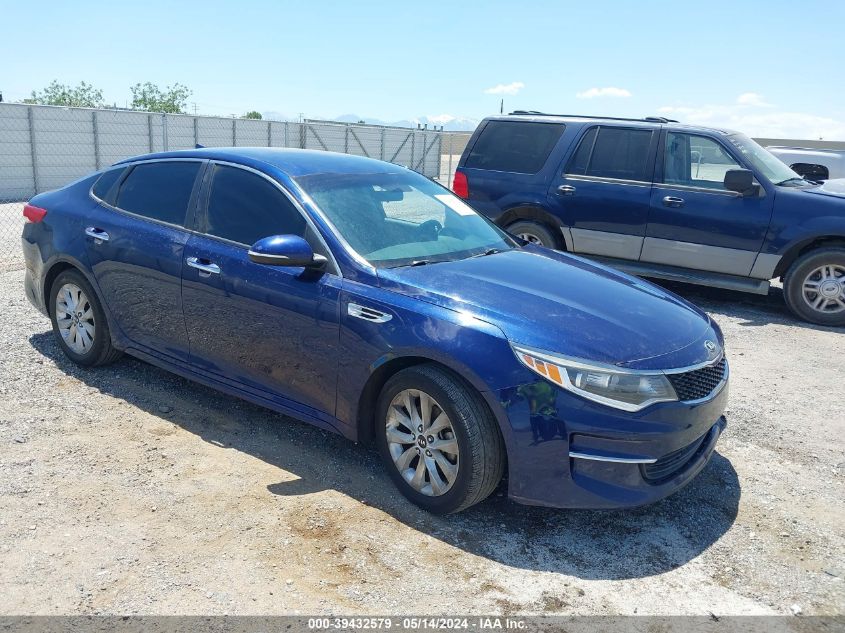 2017 Kia Optima Lx VIN: 5XXGT4L31HG130284 Lot: 39432579