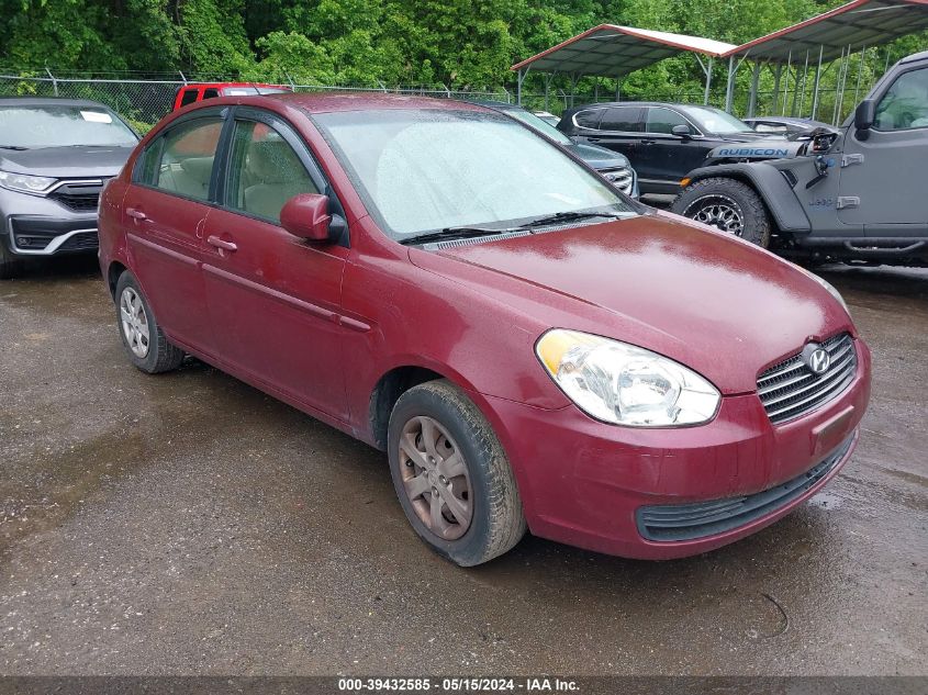 2009 Hyundai Accent Gls VIN: KMHCN46C09U373046 Lot: 39432585