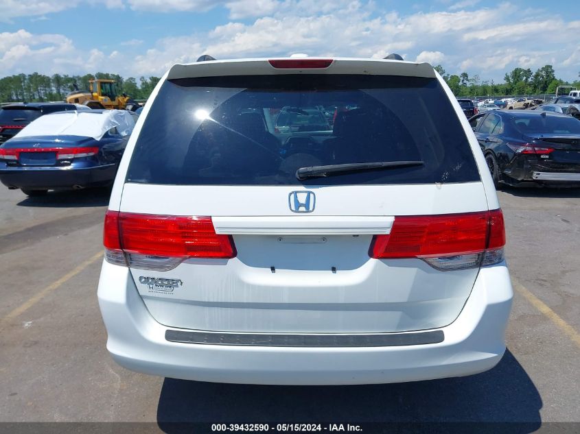 2010 Honda Odyssey Ex-L VIN: 5FNRL3H77AB062922 Lot: 39432590