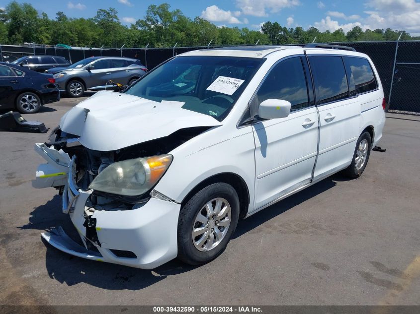 2010 Honda Odyssey Ex-L VIN: 5FNRL3H77AB062922 Lot: 39432590