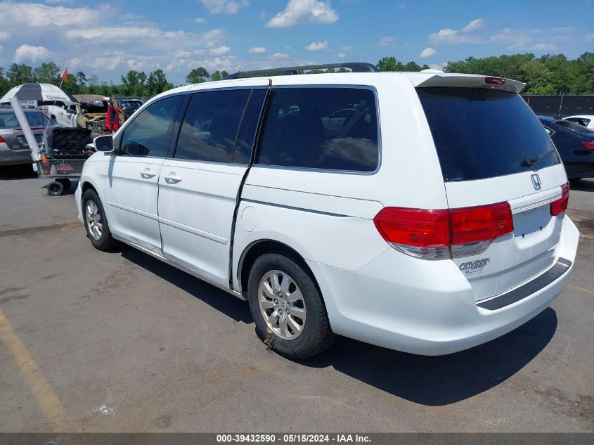 2010 Honda Odyssey Ex-L VIN: 5FNRL3H77AB062922 Lot: 39432590