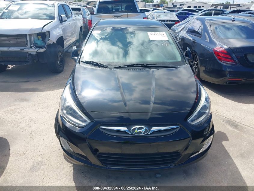 2014 Hyundai Accent Se VIN: KMHCU5AE1EU188130 Lot: 39432594