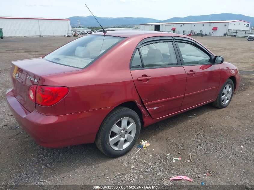 2003 Toyota Corolla Le VIN: 1NXBR32E83Z006064 Lot: 39432596