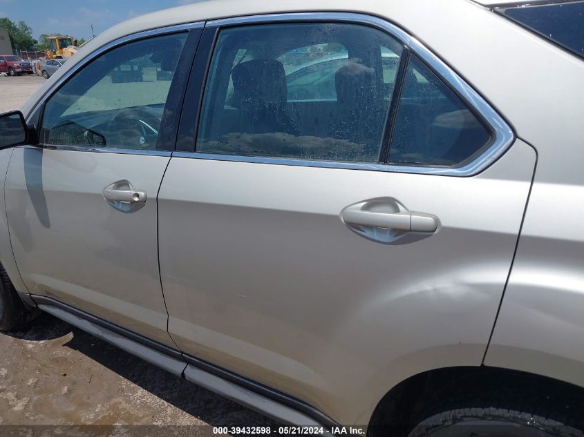 2013 Chevrolet Equinox Ls VIN: 2GNFLCEK3D6252391 Lot: 39432598