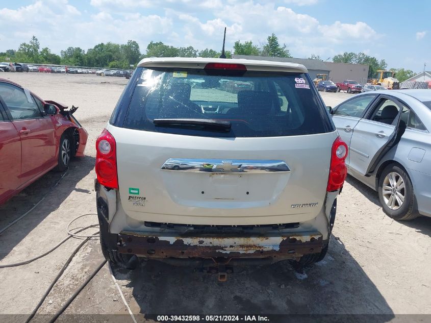 2013 Chevrolet Equinox Ls VIN: 2GNFLCEK3D6252391 Lot: 39432598