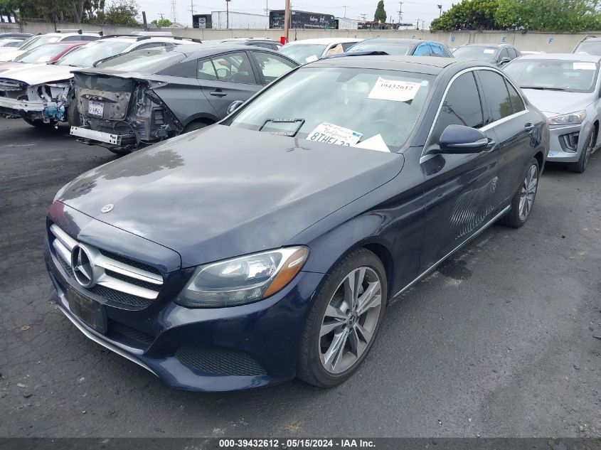 2017 Mercedes-Benz C 300 Luxury/Sport VIN: 55SWF4JB1HU233980 Lot: 39432612