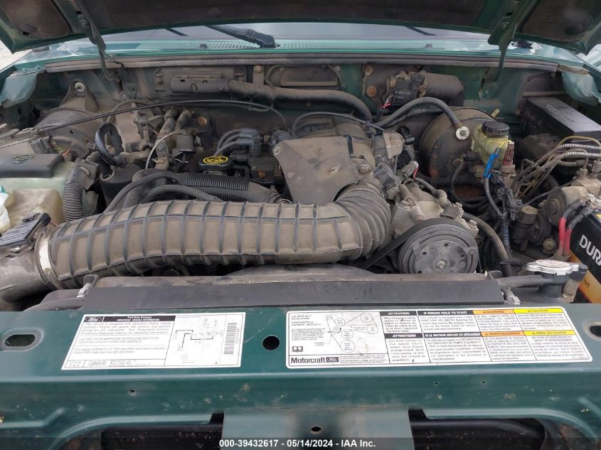 1999 Ford Ranger Xlt VIN: 1FTZR15X0XPB42522 Lot: 39432617