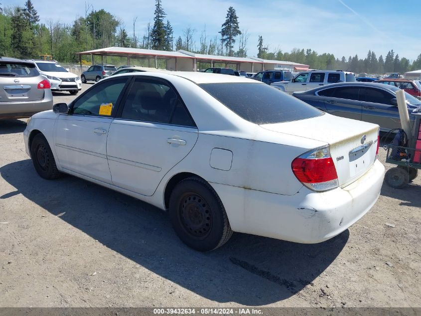 2006 Toyota Camry Le VIN: 4T1BE30K26U732284 Lot: 39432634