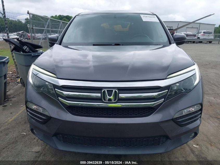 2017 Honda Pilot Ex-L VIN: 5FNYF5H5XHB014306 Lot: 39432639