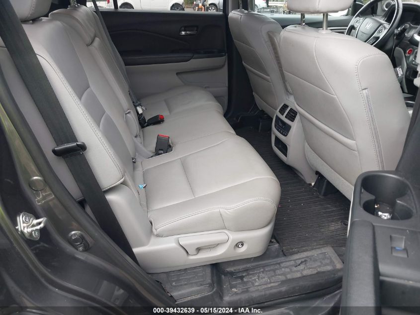 2017 Honda Pilot Ex-L VIN: 5FNYF5H5XHB014306 Lot: 39432639