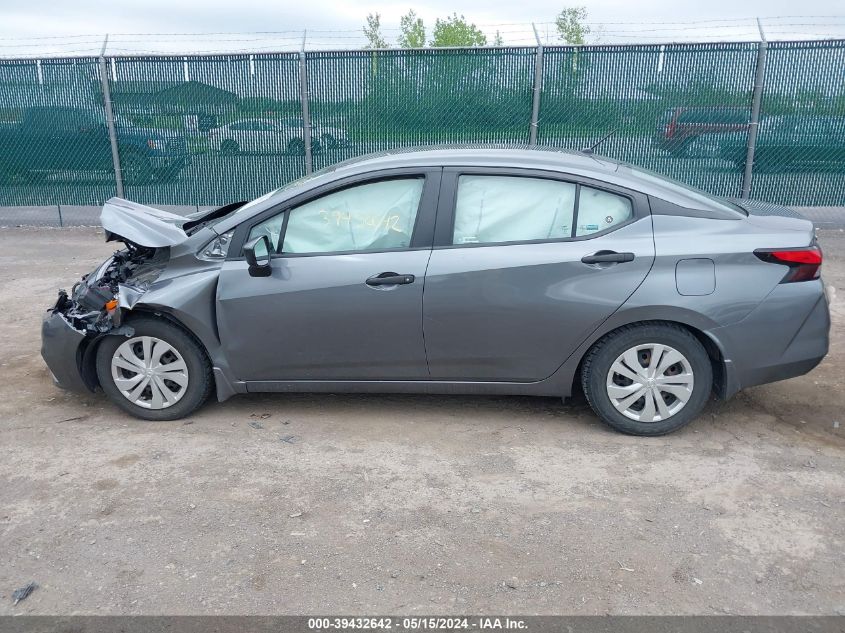 2020 Nissan Versa S Xtronic Cvt VIN: 3N1CN8DV3LL801972 Lot: 39432642