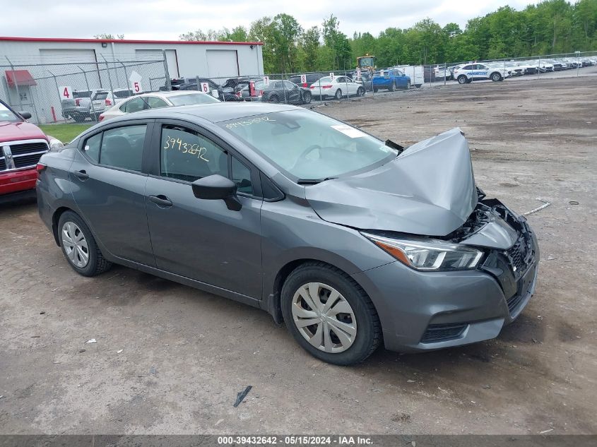 2020 Nissan Versa S Xtronic Cvt VIN: 3N1CN8DV3LL801972 Lot: 39432642