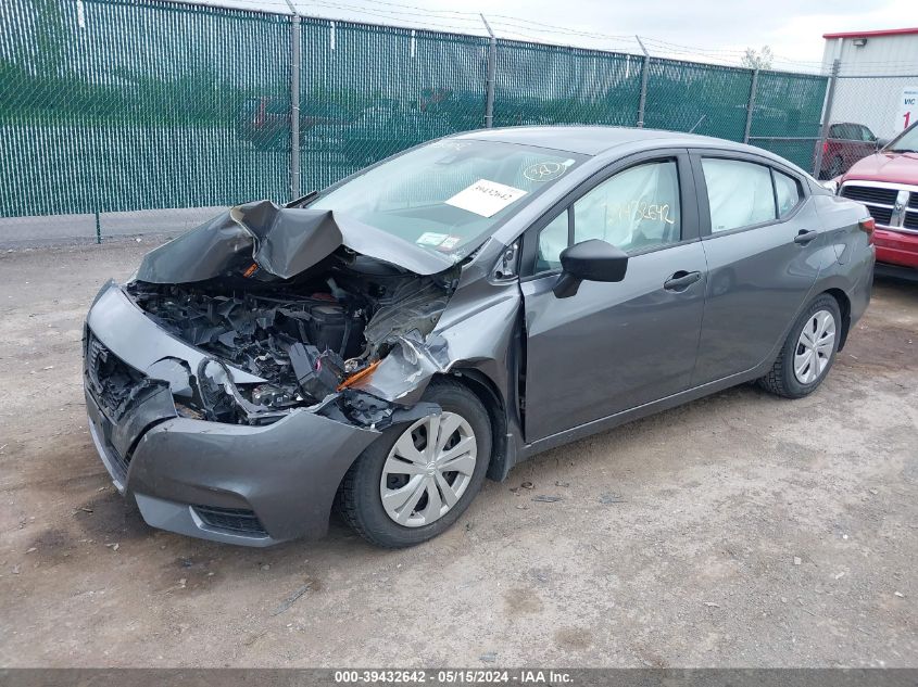 2020 Nissan Versa S Xtronic Cvt VIN: 3N1CN8DV3LL801972 Lot: 39432642