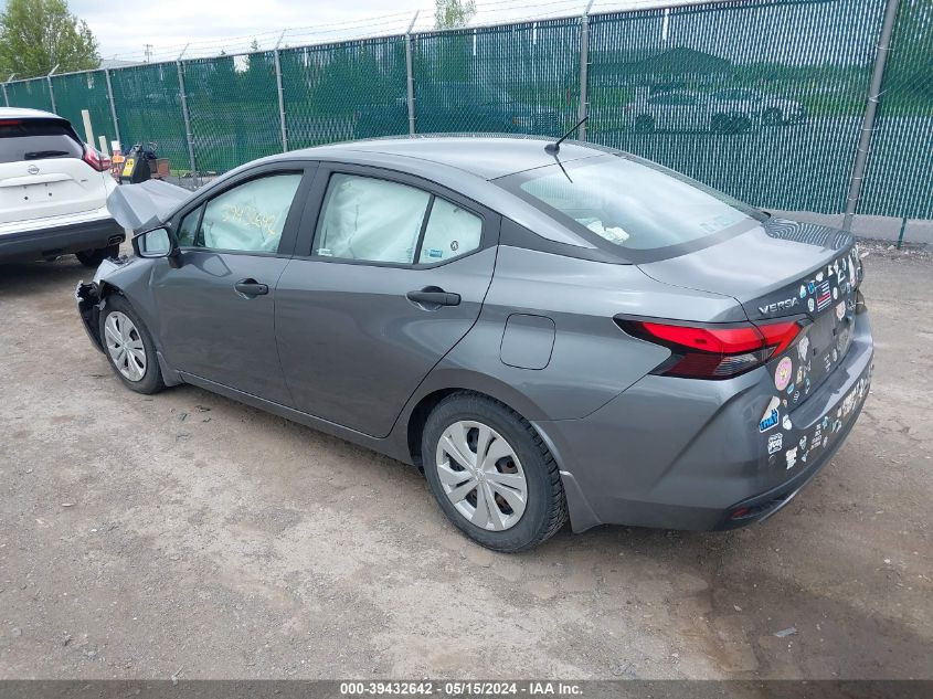 2020 Nissan Versa S Xtronic Cvt VIN: 3N1CN8DV3LL801972 Lot: 39432642