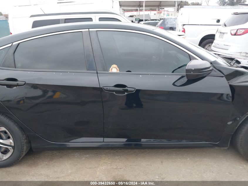 2018 Honda Civic Lx VIN: 2HGFC2F59JH558296 Lot: 39432650