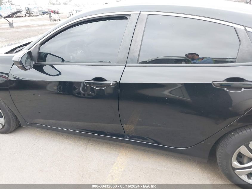 2018 Honda Civic Lx VIN: 2HGFC2F59JH558296 Lot: 39432650