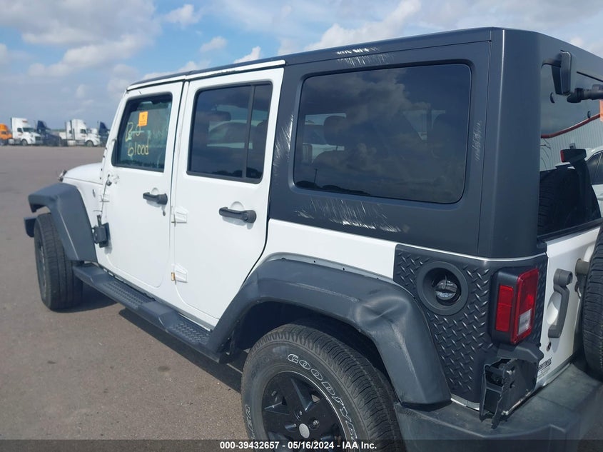VIN 1C4BJWDG2HL624375 2017 JEEP WRANGLER UNLIMITED SPORT 4X4