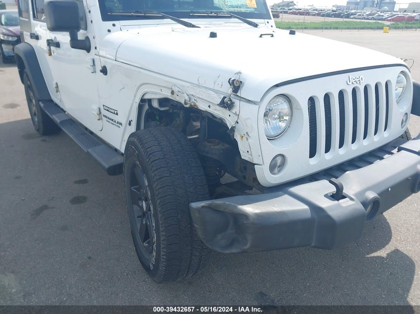 VIN 1C4BJWDG2HL624375 2017 JEEP WRANGLER UNLIMITED SPORT 4X4