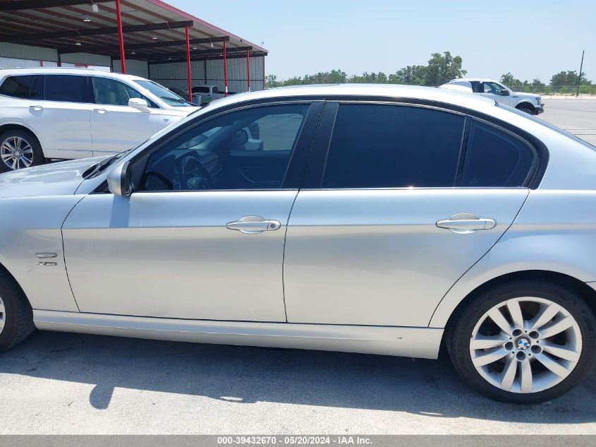 2011 BMW 335I xDrive VIN: WBAPL5C54BA918323 Lot: 39432670