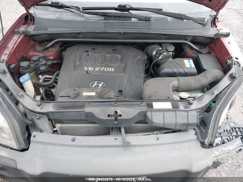 2007 Hyundai Tucson Limited/Se VIN: KM8JN12D17U585262 Lot: 39432676