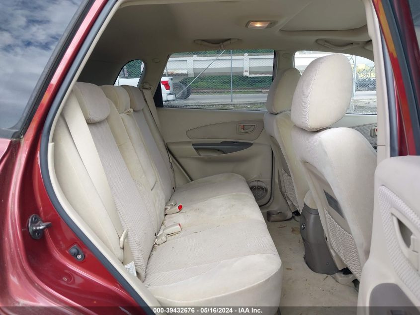 2007 Hyundai Tucson Limited/Se VIN: KM8JN12D17U585262 Lot: 39432676