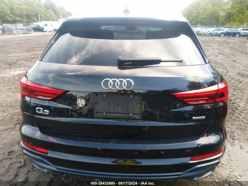 2020 Audi Q3 Premium 45 Tfsi S Line Quattro Tiptronic VIN: WA1DECF39L1125240 Lot: 39432680