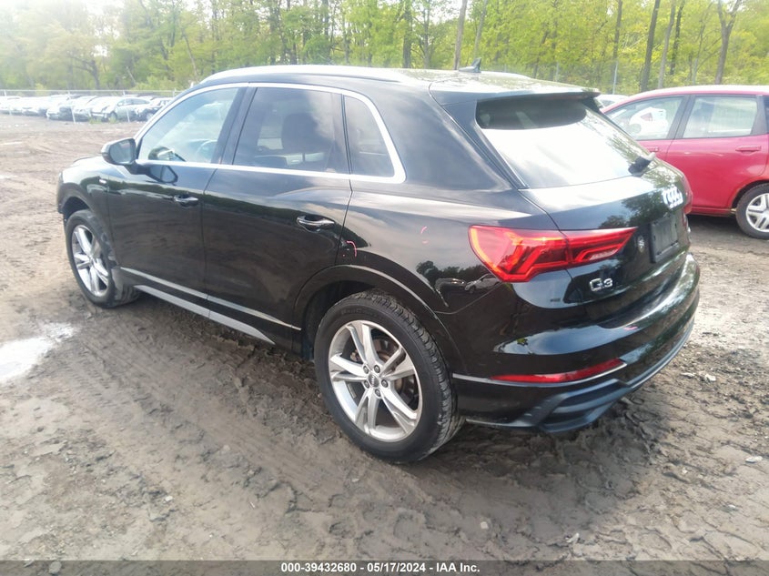 2020 Audi Q3 Premium 45 Tfsi S Line Quattro Tiptronic VIN: WA1DECF39L1125240 Lot: 39432680