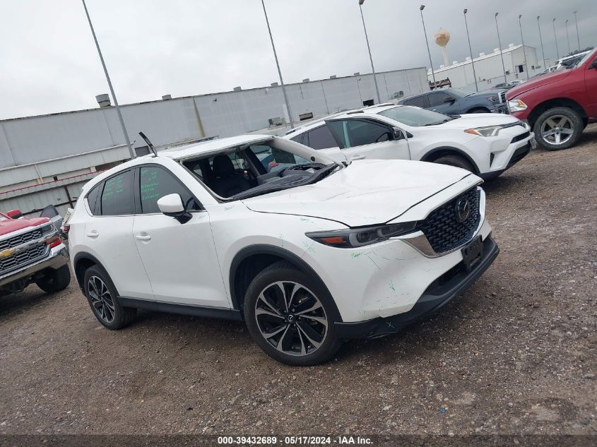 2022 Mazda Cx-5 2.5 S Premium Plus VIN: JM3KFBEM7N0532469 Lot: 39432689