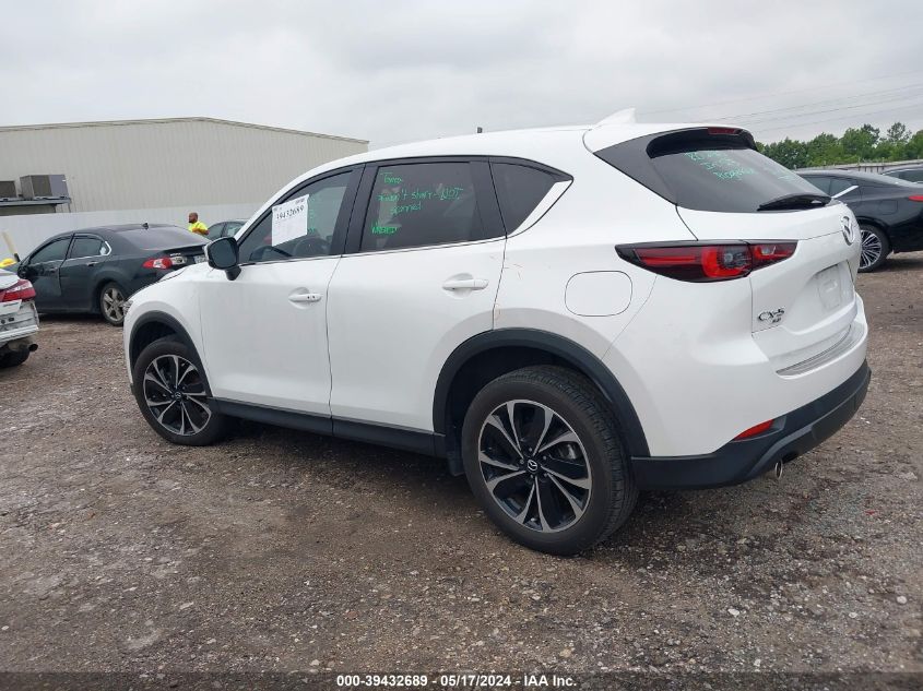 2022 Mazda Cx-5 2.5 S Premium Plus VIN: JM3KFBEM7N0532469 Lot: 39432689