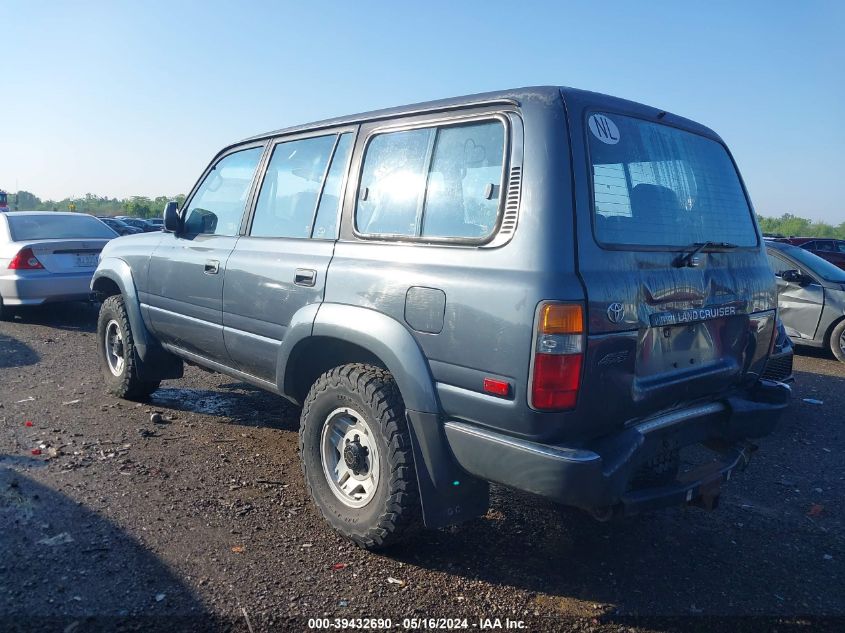 1992 Toyota Land Cruiser Fj80 VIN: JT3FJ80W0N0041749 Lot: 39432690