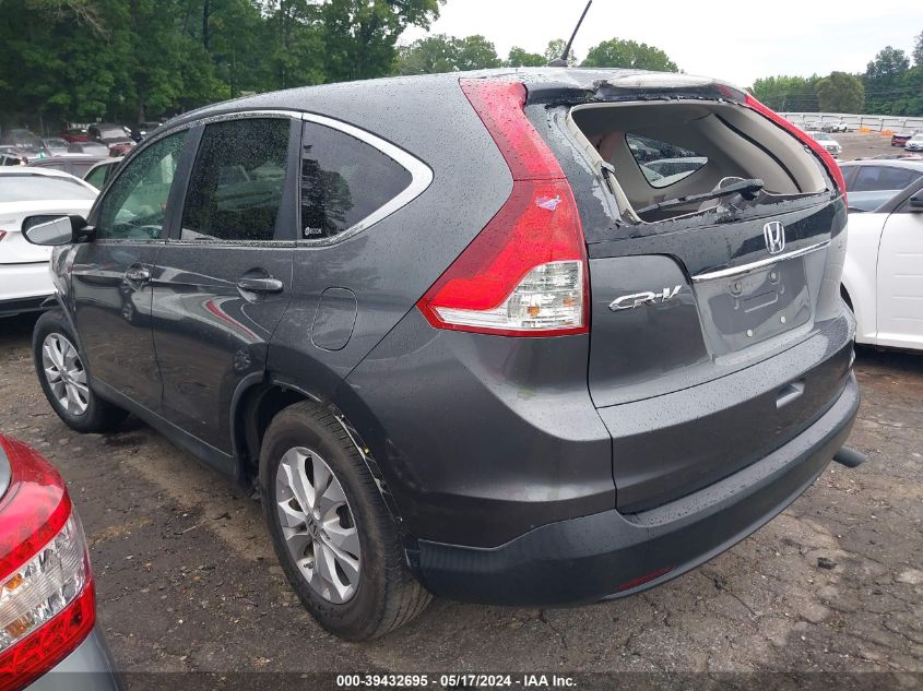 2012 Honda Cr-V Ex VIN: 2HKRM3H59CH500923 Lot: 39432695